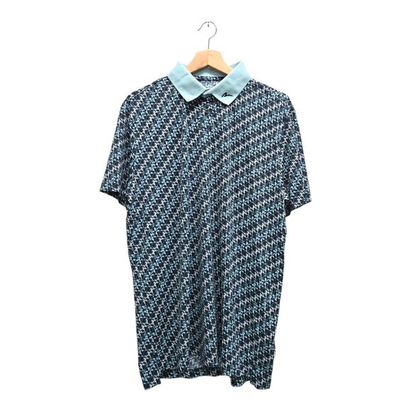 Chervò Addio Golf Polo Shirt Men’s Large Multicolor Performance NWT - Picture 1 of 2